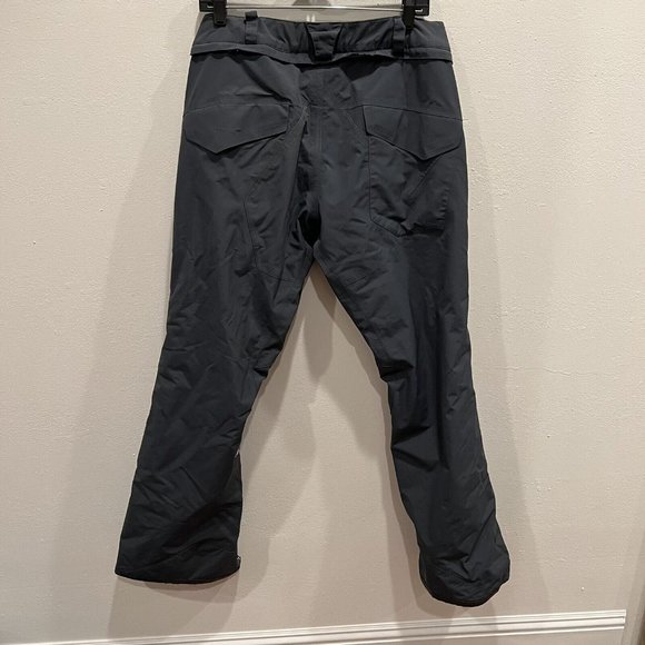 Volcom Women's Gore-Tex Snowboard Ski Pants Cheetah Liner Blue Gray Snow Pants - Picture 2 of 13